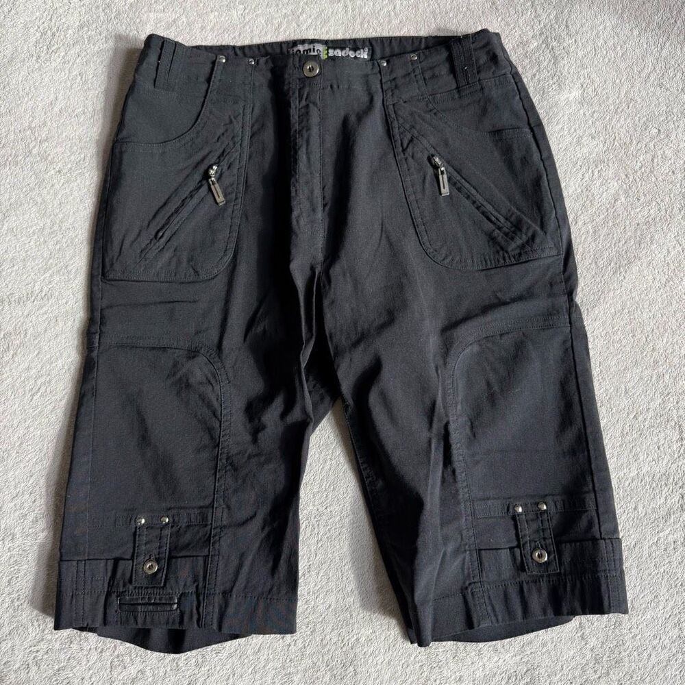 Jamie Sadock Women’s Black Bermuda Gold Shorts